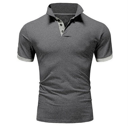 Polo T-Shirt | Kurzarm | Halsband | Polohemd | Herrenhemden-HauteBerlin