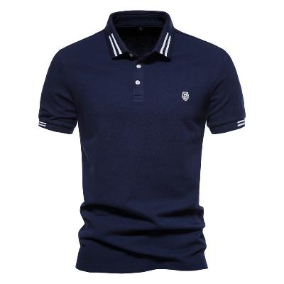 Polo T-Shirt - Slim Fit - Umlegekragen - Poloshirts - Herren T-Shirts-HauteBerlin