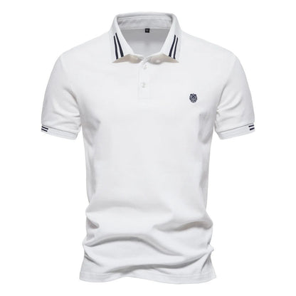 Polo T-Shirt - Slim Fit - Umlegekragen - Poloshirts - Herren T-Shirts-HauteBerlin