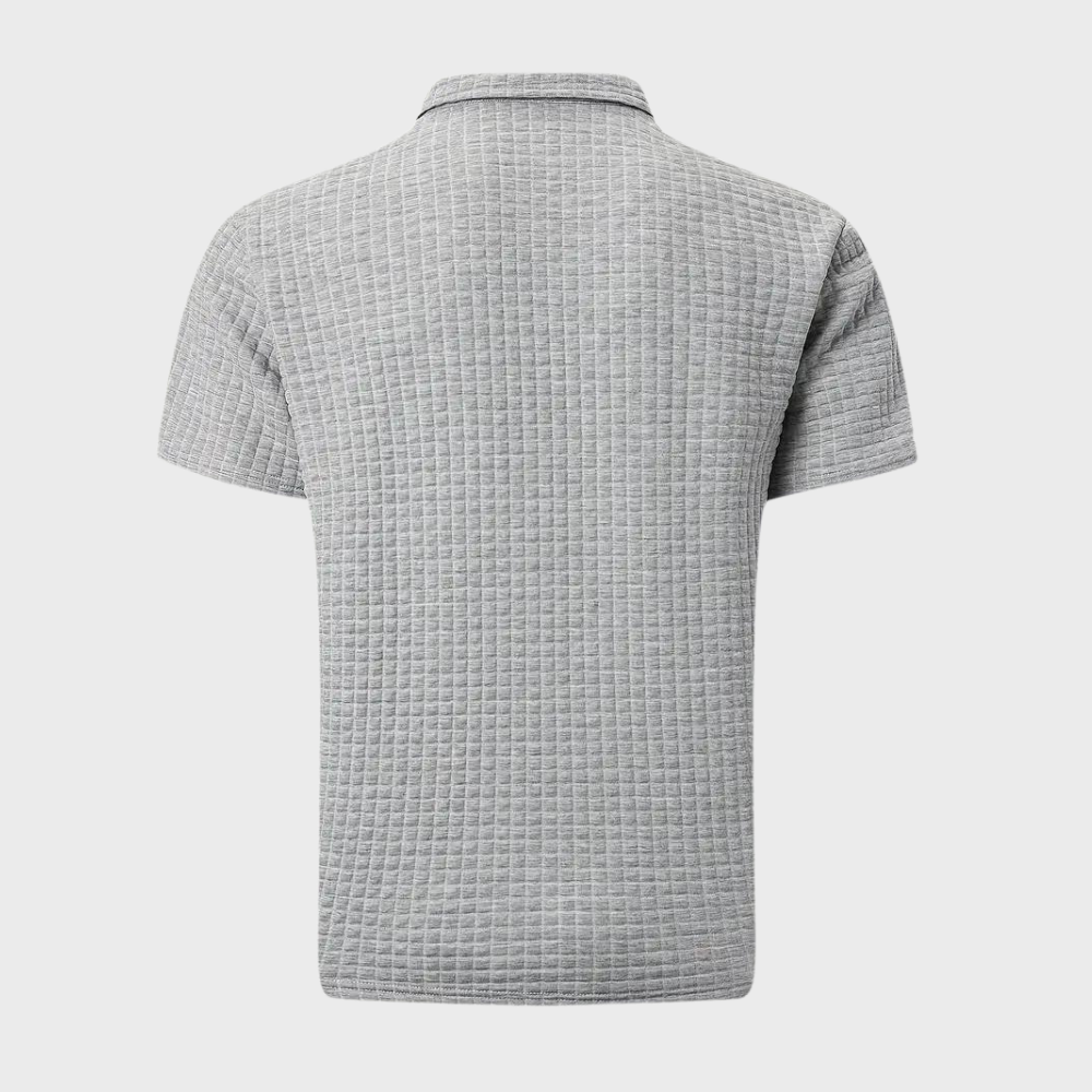 Polohemd - Herren Polohemd mit Knopfleiste für den Sommer-HauteBerlin