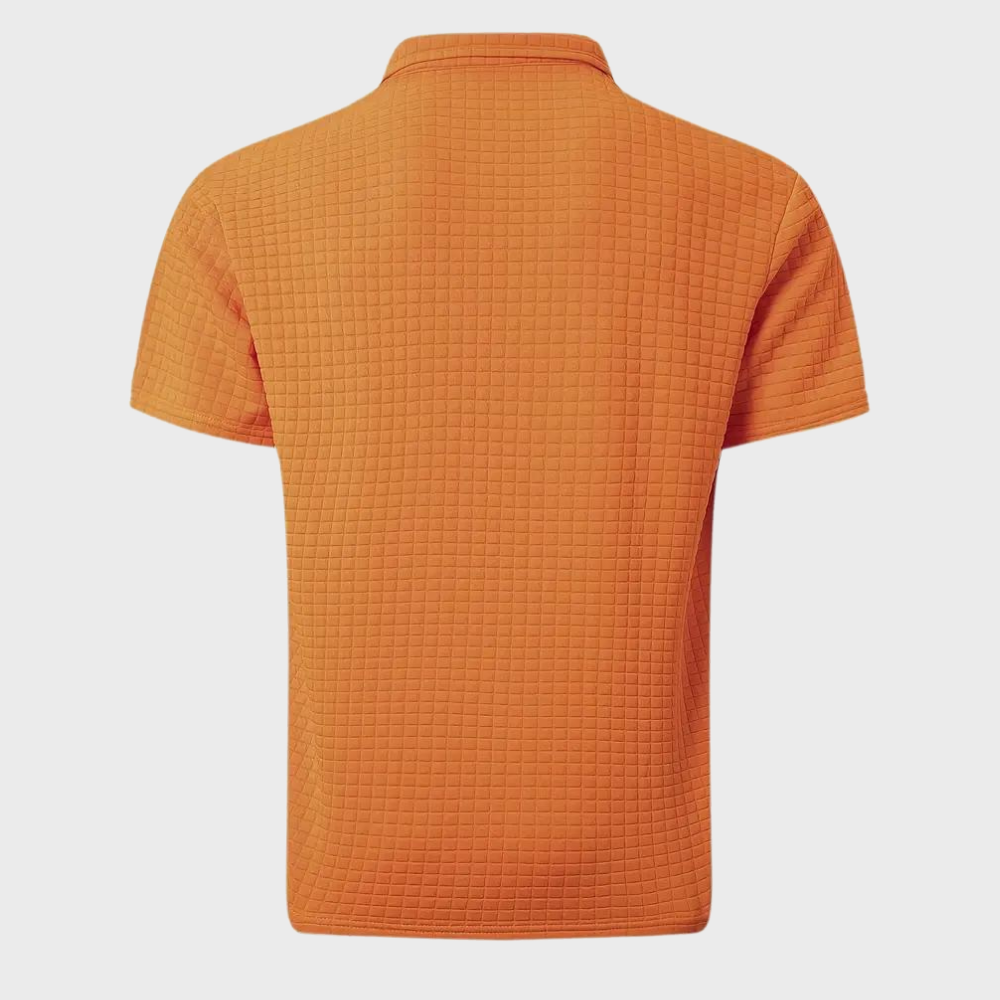 Polohemd - Herren Polohemd mit Knopfleiste für den Sommer-HauteBerlin