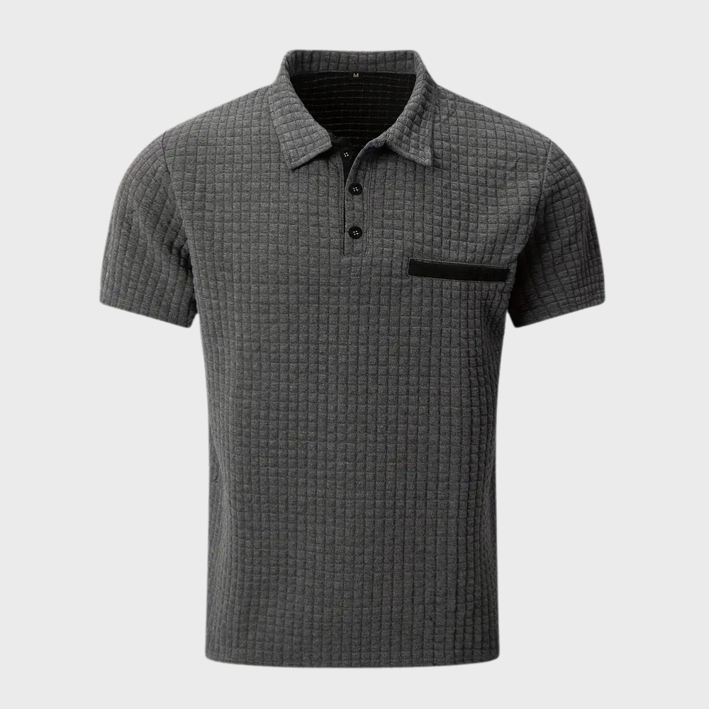 Polohemd - Herren Polohemd mit Knopfleiste für den Sommer-HauteBerlin