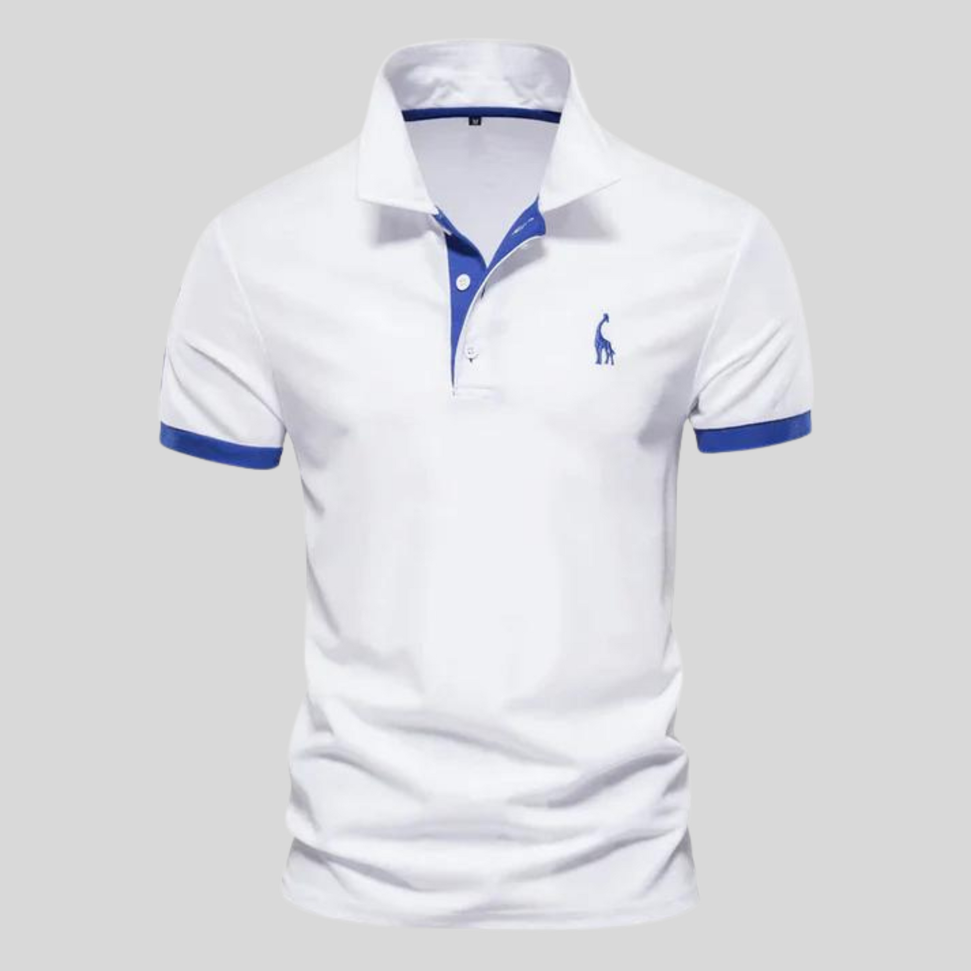 Polohemd | Kurzarm | Halber Knopf | Polo T-Shirt | Herrenhemd-HauteBerlin