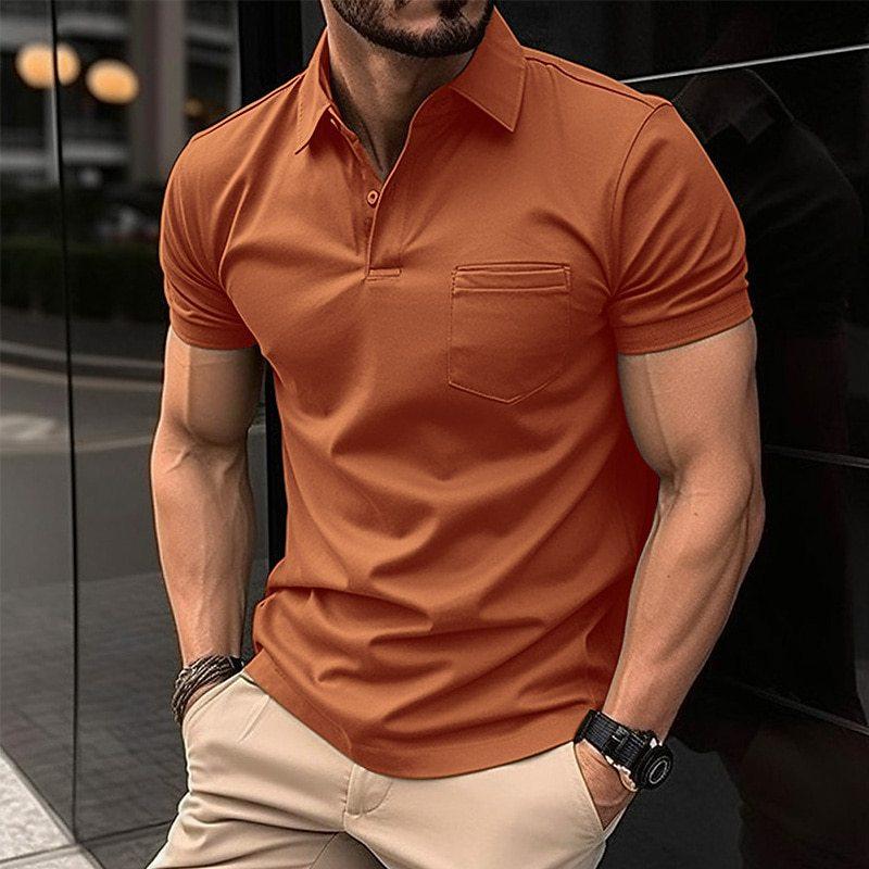 Polohemd | Mit Kragen | Kurzarm | Polo-T-Shirt | Herrenbekleidung-HauteBerlin
