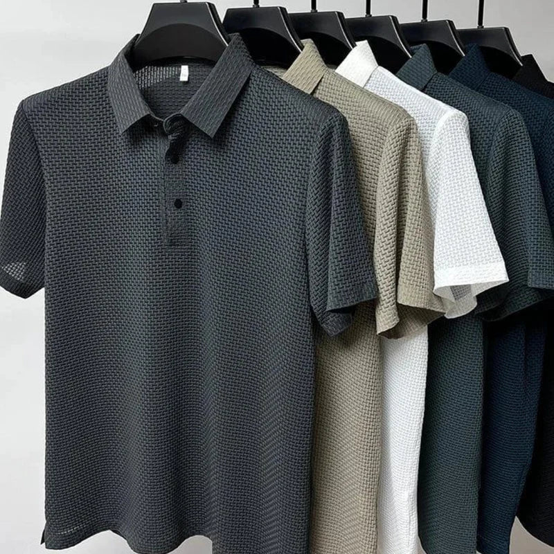 Poloshirt Herren | Knitterfreies Polo Mit Kurzarm-HauteBerlin