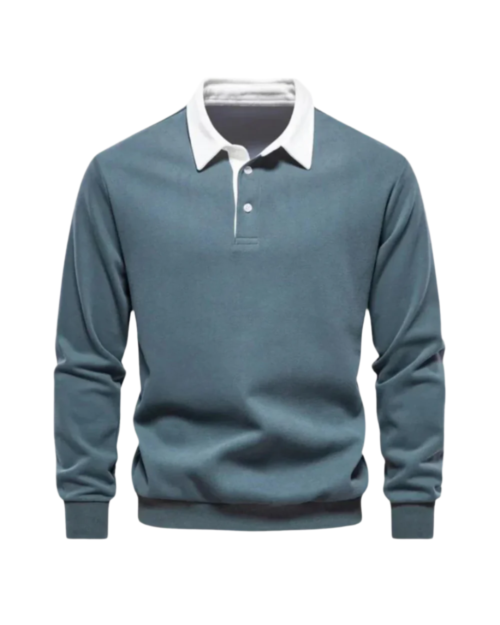 Poloshirt - Langarm-Poloshirt mit Kragen für Männer-HauteBerlin