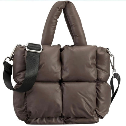 Puffer Tasche Damen | Gesteppte Shopper Tasche | Gepolsterte Henkel-HauteBerlin