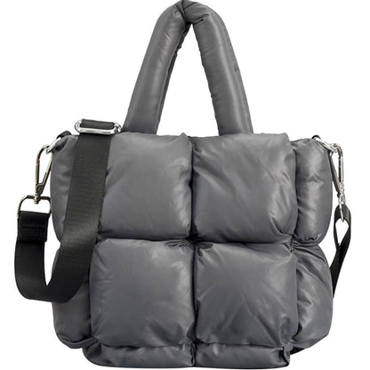 Puffer Tasche Damen | Gesteppte Shopper Tasche | Gepolsterte Henkel-HauteBerlin
