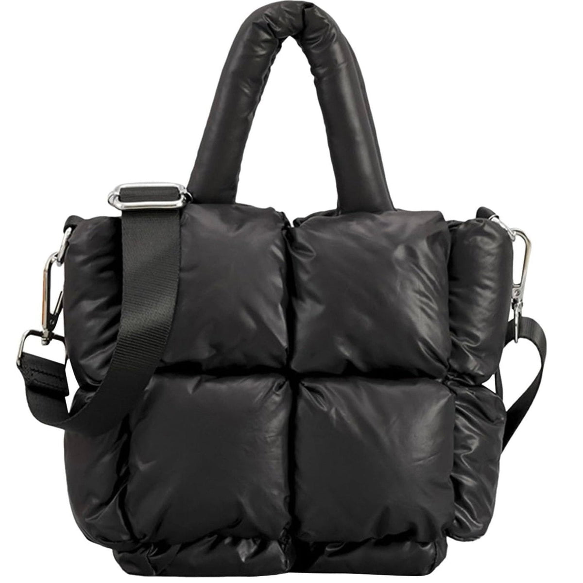 Puffer Tasche Damen | Gesteppte Shopper Tasche | Gepolsterte Henkel-HauteBerlin