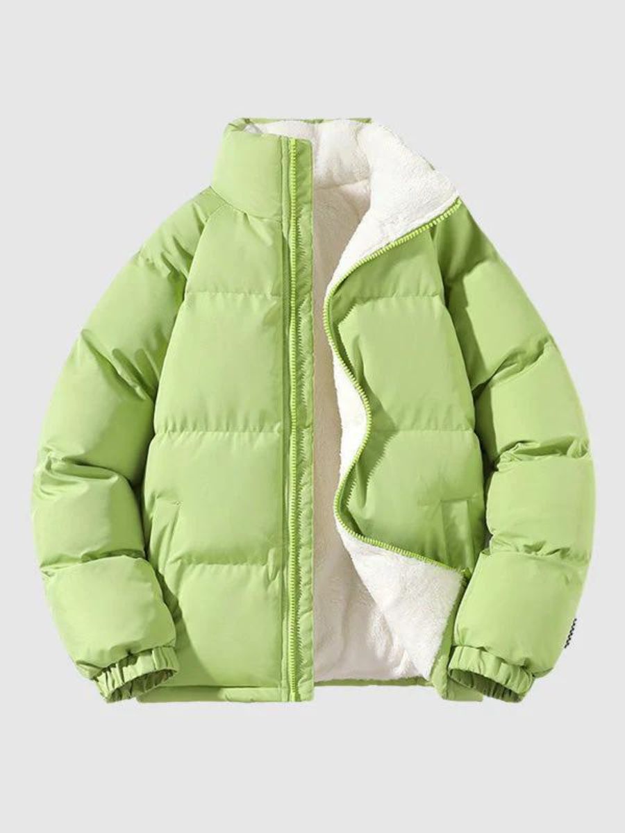 Pufferjacke | Fleece gefüttert | warm | wattierte Jacke | Herren Winterjacke-HauteBerlin