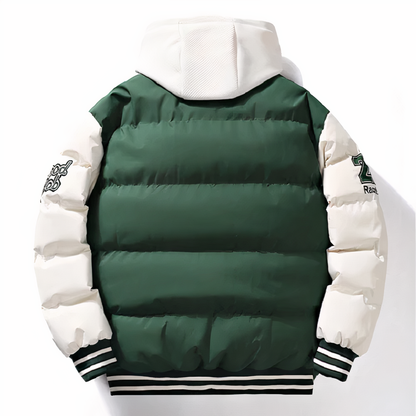 Pufferjacke - Kapuze - Zip-Up - Bomberjacke - Winterjacke für Männer-HauteBerlin