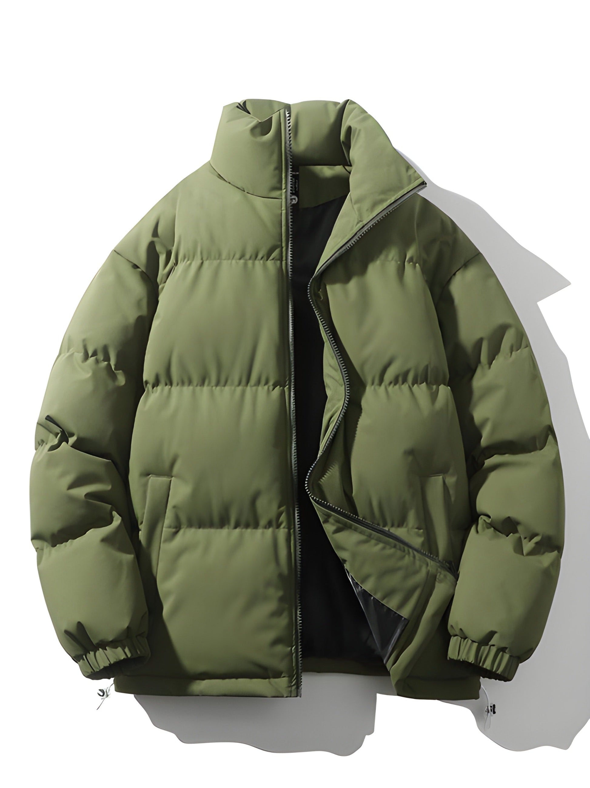 Pufferjacke - Warm gefütterte Herrenjacke in Übergröße für den Winter-HauteBerlin