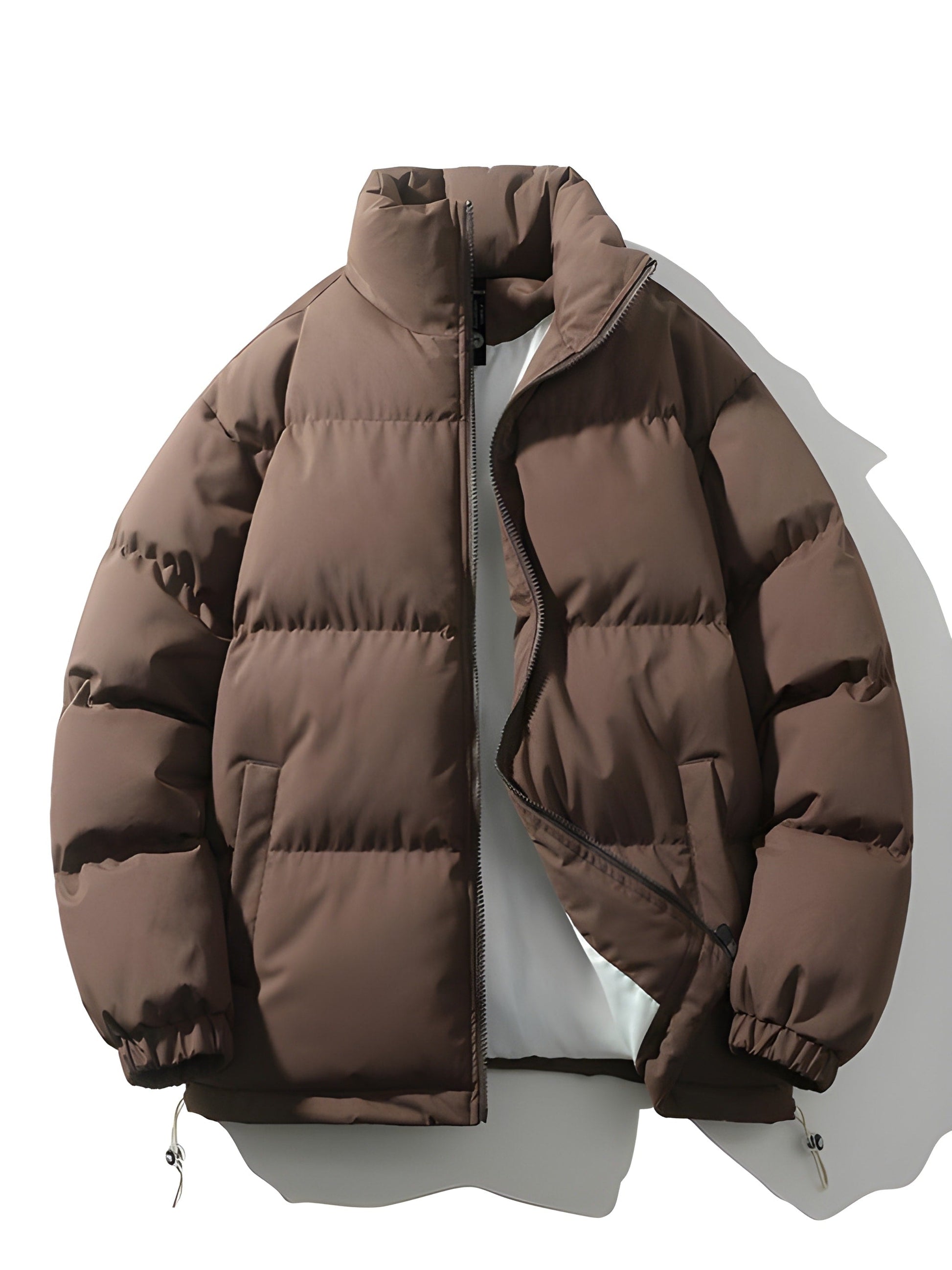 Pufferjacke - Warm gefütterte Herrenjacke in Übergröße für den Winter-HauteBerlin