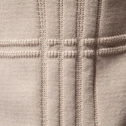 Pullover – Rundhalsausschnitt – Normale Passform – Strickpullover – Herrenpullover-HauteBerlin