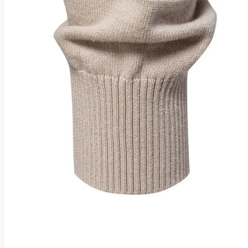 Pullover – Rundhalsausschnitt – Normale Passform – Strickpullover – Herrenpullover-HauteBerlin