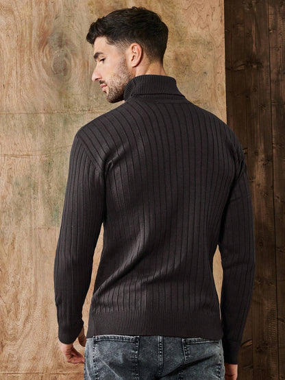 Rollkragenpullover - Herren Strickpullover mit Rollkragen-HauteBerlin
