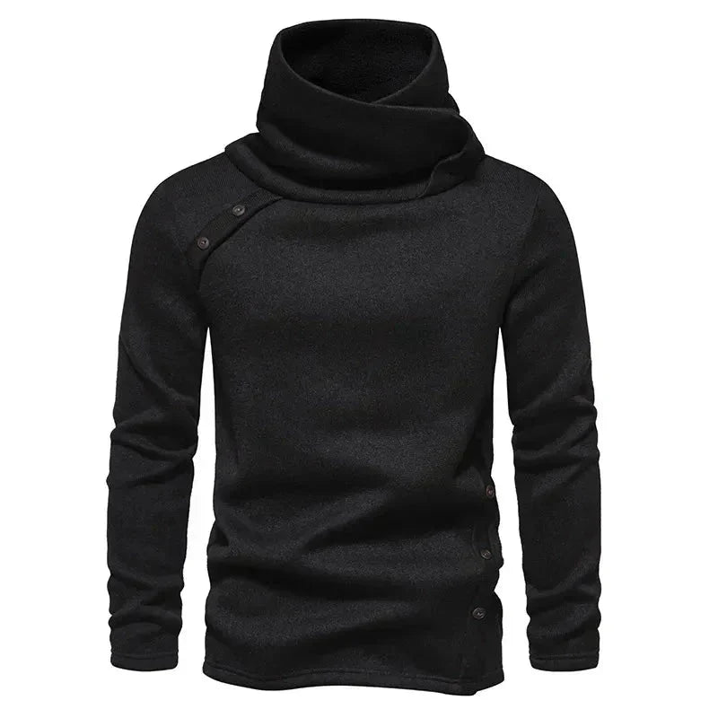 Rollkragenpullover – Langärmliger Pullover mit hohem Kragen für Herren-HauteBerlin