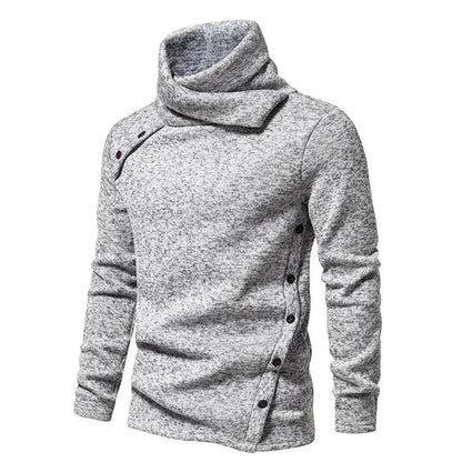 Rollkragenpullover – Langärmliger Pullover mit hohem Kragen für Herren-HauteBerlin