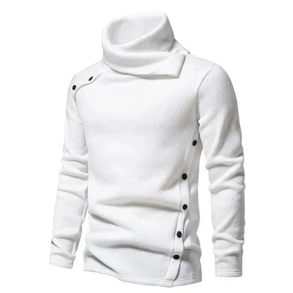 Rollkragenpullover – Langärmliger Pullover mit hohem Kragen für Herren-HauteBerlin