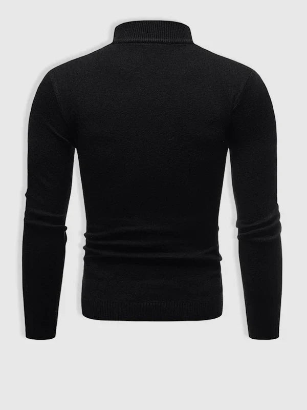 Rollkragenpullover | Slim Fit | Rollkragen | High Neck Pullover | Herrenbekleidung-HauteBerlin