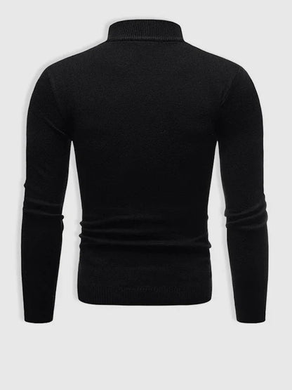 Rollkragenpullover | Slim Fit | Rollkragen | High Neck Pullover | Herrenbekleidung-HauteBerlin