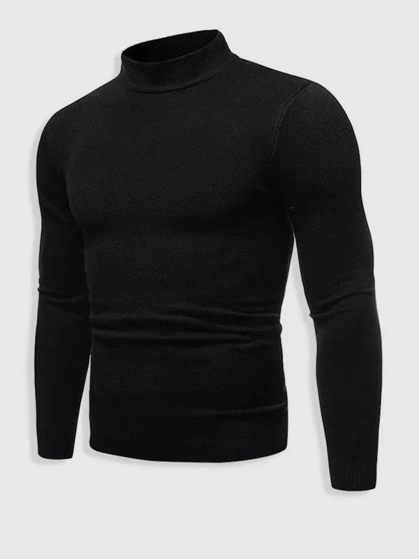 Rollkragenpullover | Slim Fit | Rollkragen | High Neck Pullover | Herrenbekleidung-HauteBerlin