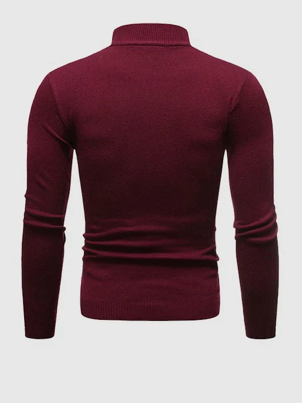 Rollkragenpullover | Slim Fit | Rollkragen | High Neck Pullover | Herrenbekleidung-HauteBerlin