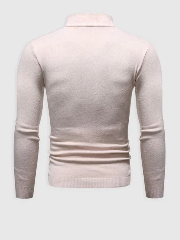 Rollkragenpullover | Slim Fit | Rollkragen | High Neck Pullover | Herrenbekleidung-HauteBerlin