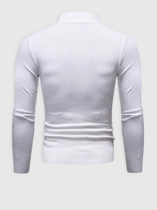 Rollkragenpullover | Slim Fit | Rollkragen | High Neck Pullover | Herrenbekleidung-HauteBerlin