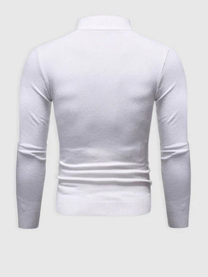 Rollkragenpullover | Slim Fit | Rollkragen | High Neck Pullover | Herrenbekleidung-HauteBerlin