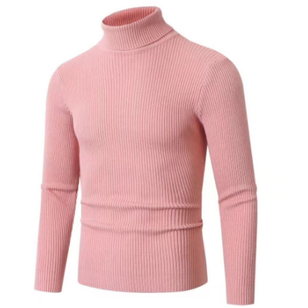 Rollkragenpullover – Slim Fit Strickpullover mit Rollkragen für Herren-HauteBerlin