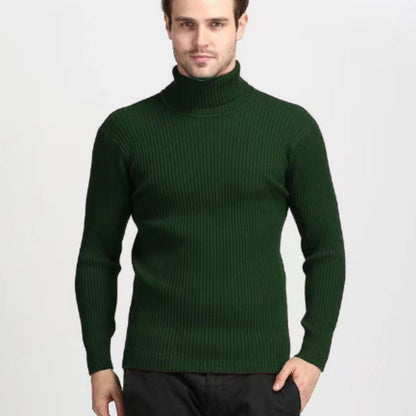 Rollkragenpullover – Slim Fit Strickpullover mit Rollkragen für Herren-HauteBerlin