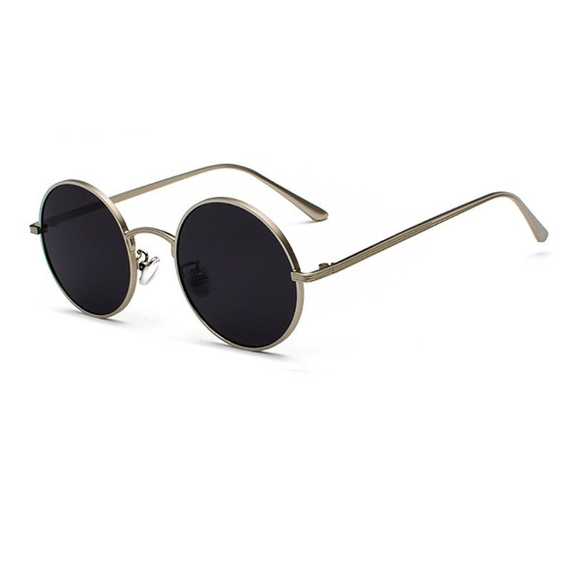Runde Sonnenbrille Retro | Metallrahmen | Zwölf Farben | Unisex-HauteBerlin