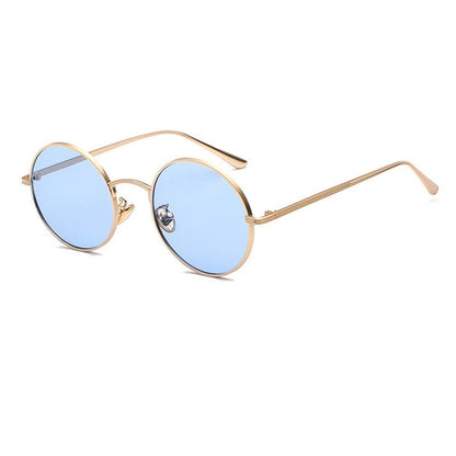 Runde Sonnenbrille Retro | Metallrahmen | Zwölf Farben | Unisex-HauteBerlin