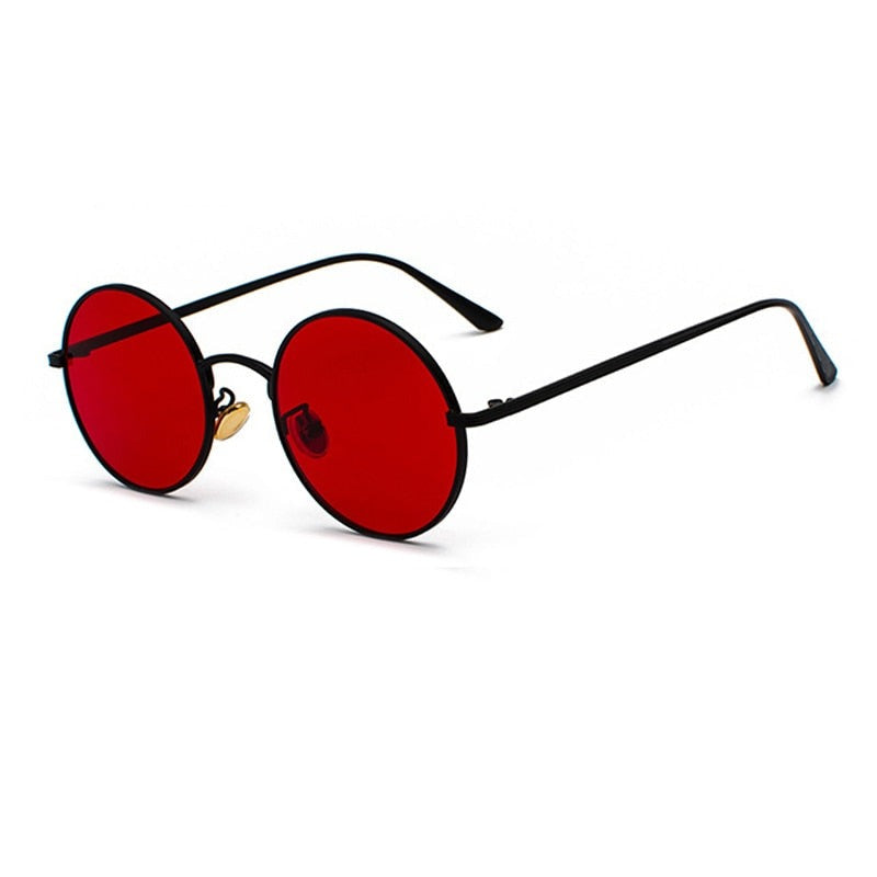 Runde Sonnenbrille Retro | Metallrahmen | Zwölf Farben | Unisex-HauteBerlin
