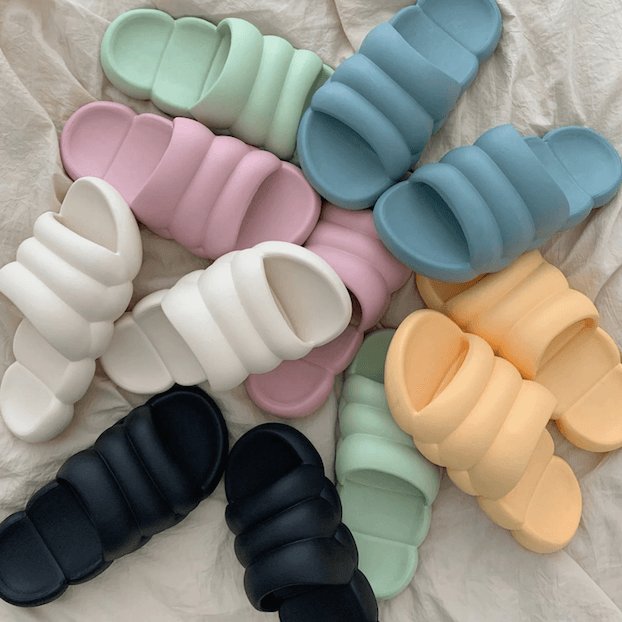 Sandalen Damen | Gesteppt und Gepolstert | Sommer Leicht-HauteBerlin