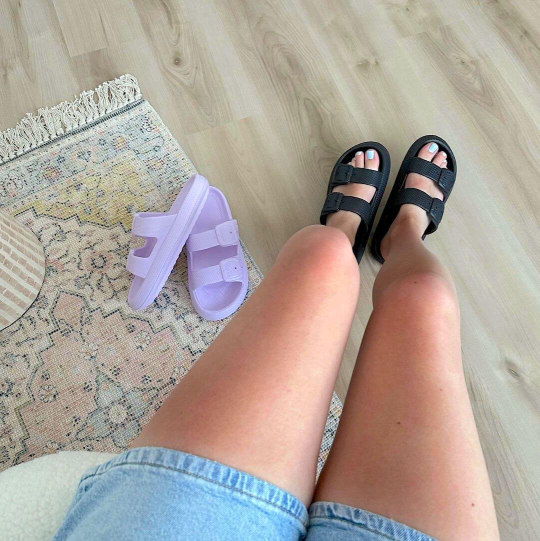 Sandalen Damen | Plateau mit Schnalle | Sommer Leicht-HauteBerlin