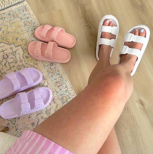 Sandalen Damen | Plateau mit Schnalle | Sommer Leicht-HauteBerlin