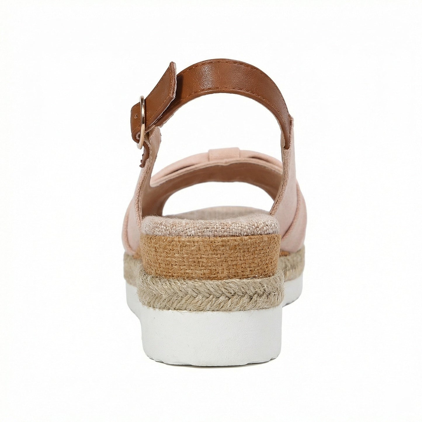 Sandalen mit Keilabsatz – offene Zehen – verstellbarer Riemen – Plateausandalen – Damensandalen-HauteBerlin