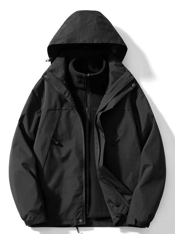 Schneejacke - Winddichte Ski-Winterjacke mit Kapuze für Frauen-HauteBerlin
