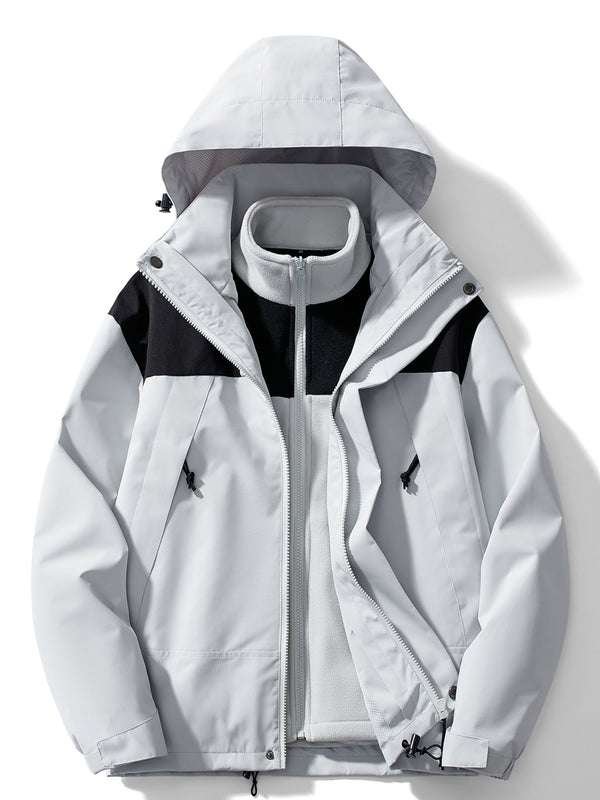 Schneejacke - Winddichte Ski-Winterjacke mit Kapuze für Frauen-HauteBerlin