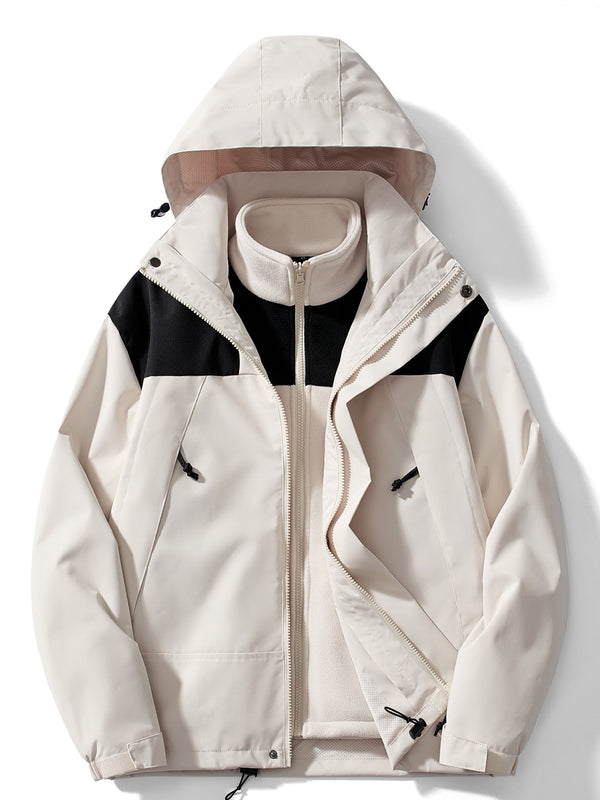 Schneejacke - Winddichte Ski-Winterjacke mit Kapuze für Frauen-HauteBerlin