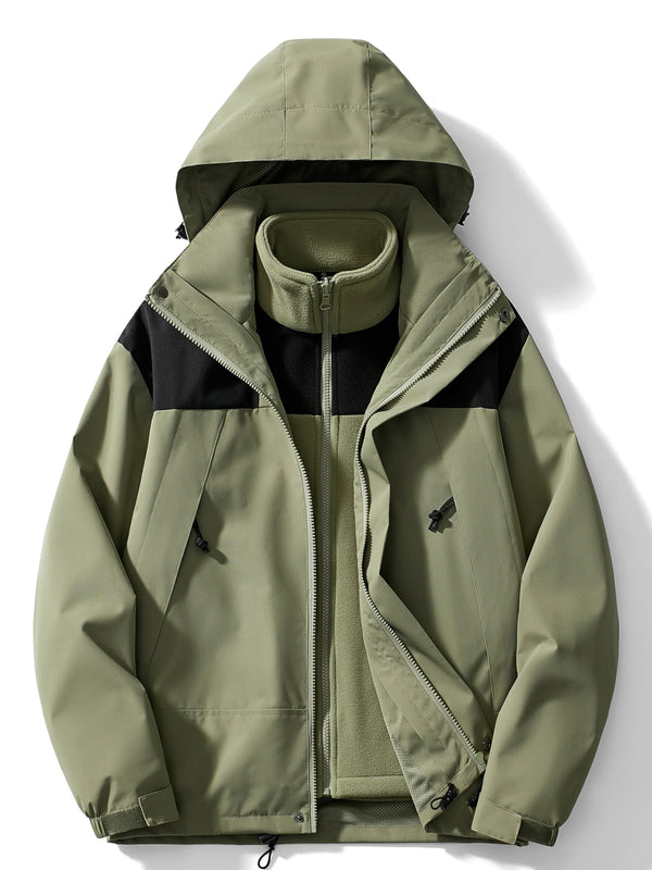 Schneejacke - Winddichte Ski-Winterjacke mit Kapuze für Frauen-HauteBerlin