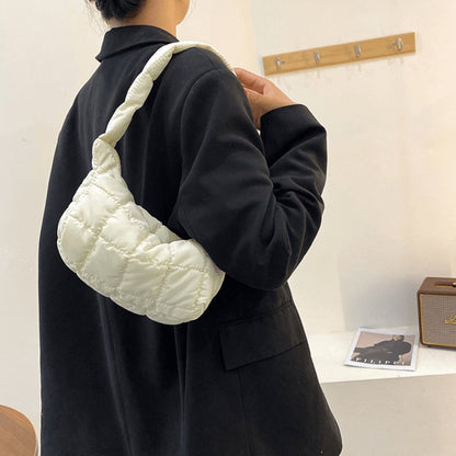 Schultertasche Damen | Gesteppt und Wattiert | Mini-HauteBerlin
