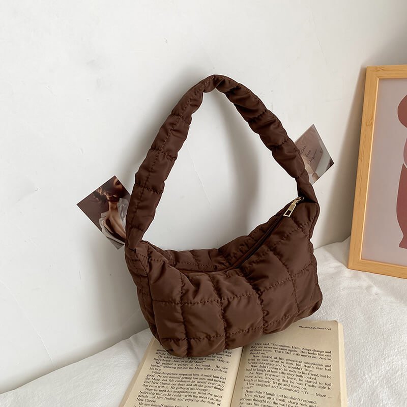 Schultertasche Damen | Gesteppt und Wattiert | Mini-HauteBerlin