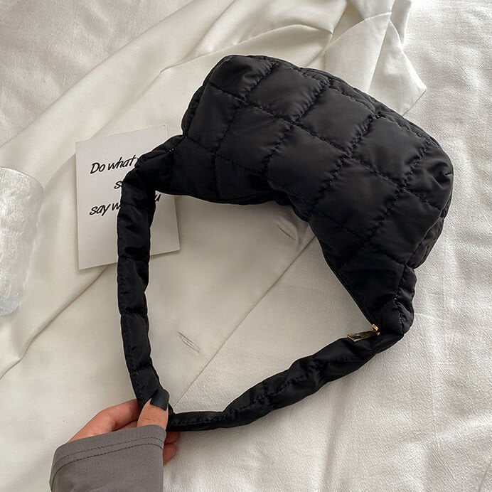 Schultertasche Damen | Gesteppt und Wattiert | Mini-HauteBerlin