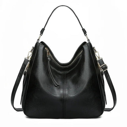 Schultertasche Damen | Hobo Tasche | Verstellbarer Schultergurt | Reißverschluss-HauteBerlin