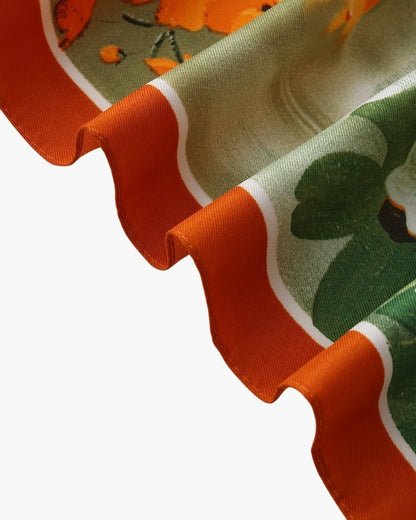 Seidentuch Damen | Twill Seide | Halstuch | Sechs Kunstdrucke-HauteBerlin