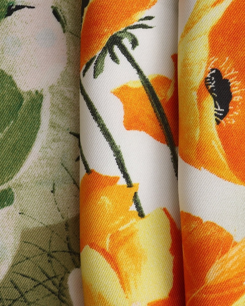 Seidentuch Damen | Twill Seide | Halstuch | Sechs Kunstdrucke-HauteBerlin