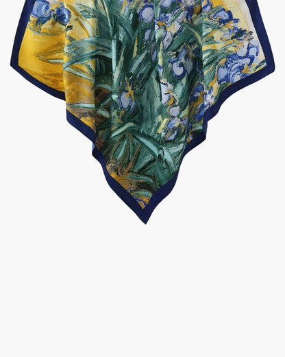 Seidentuch Damen | Twill Seide | Halstuch | Sechs Kunstdrucke-HauteBerlin
